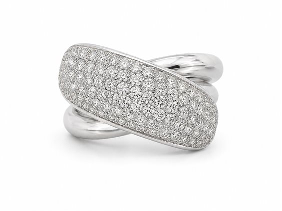 Anillo Crivelli Mujer in Oro blanco Diamante 2.10 Ct 302-N32M-AN - 302-N32M-AN